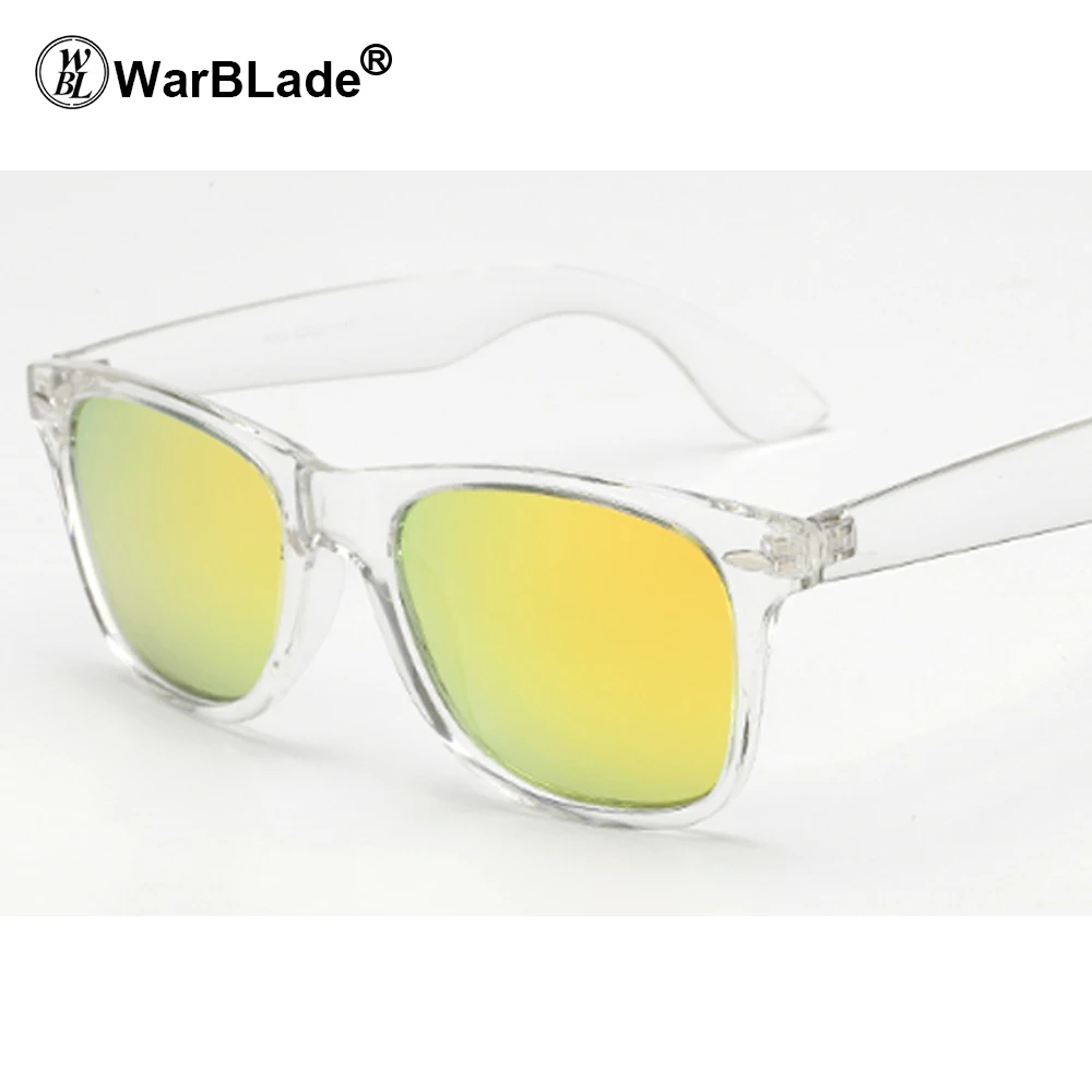 round sunglasses WarBLade Vintage Polarized Sunglasses Men Women Yellow Lens Night Driving Safety Sunglasses Rivet Metal Design Retro Sun glasses sunglasses for women Sunglasses