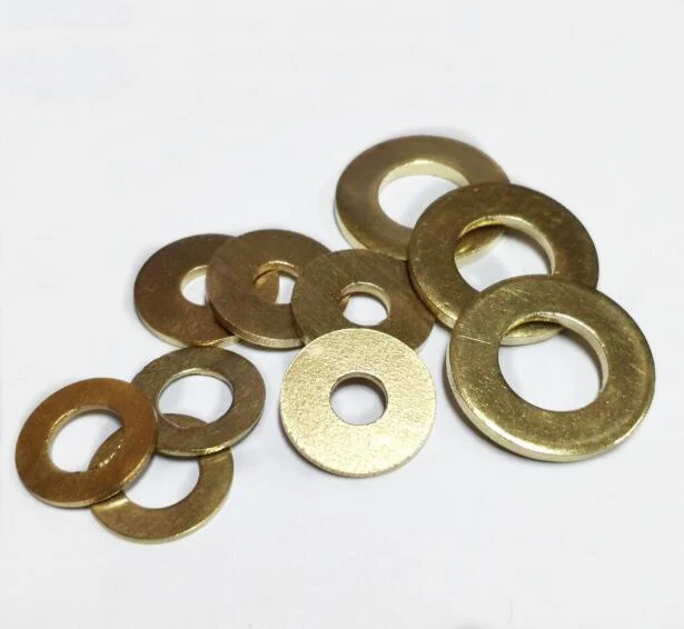 

Flat Washer Round Gasket Ring M2 M2.5 M3 M4 M5 M6 M8 M10 M12 M14 Brass
