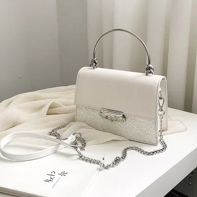 

shoulder bags for women 2019 High quality Metal lock PU leather Women's Designer Handbag Chain Shoulder travel Messenger bags