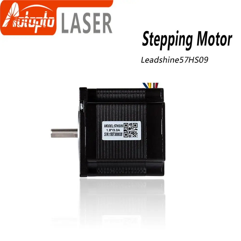 Stepper Motor 57HS09 for NEMA23 4.2A Length 54mm Shaft 6.35mm 2 phase leadshine