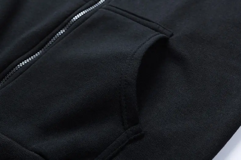 Spring Tracksuit Sets Male Casual Hooded Couple Fleece Cotton Women Sweatshirts Sportswear Suits Female Zipper Cardigan+Pant 3XL 7