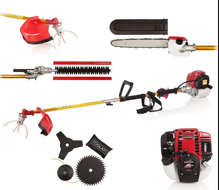 Manufacturer hot sell 4 stroke GX35 Honda engine 5 in 1 Petrol Hedge Trimmer Chainsaw trimmer Brush Cutter Extend Garden Tool Manufacturer hot sell 4 stroke GX35 Honda engine 5 in 1 Petrol Hedge Trimmer Chainsaw trimmer Brush Cutter Extend Garden Tool