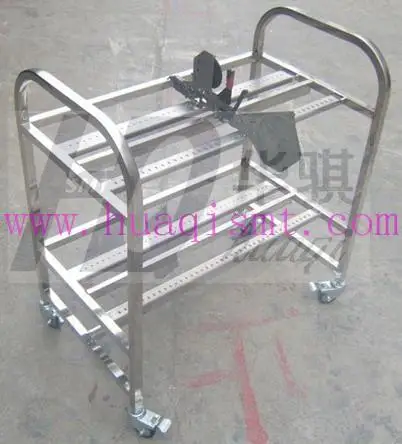 

Feeder Trolley for Tcm3000 Tcm3100 Tcm3500 SANYO Chip Mounter Feeder Racks Storage Cart 40*2PCS 2 Layers
