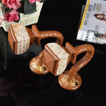 

2Pcs/set High Quality luxury Fashion Curtain Hooks Holder Hanger Bronze Display Rack Wall Hook Curtain Accessories W2530
