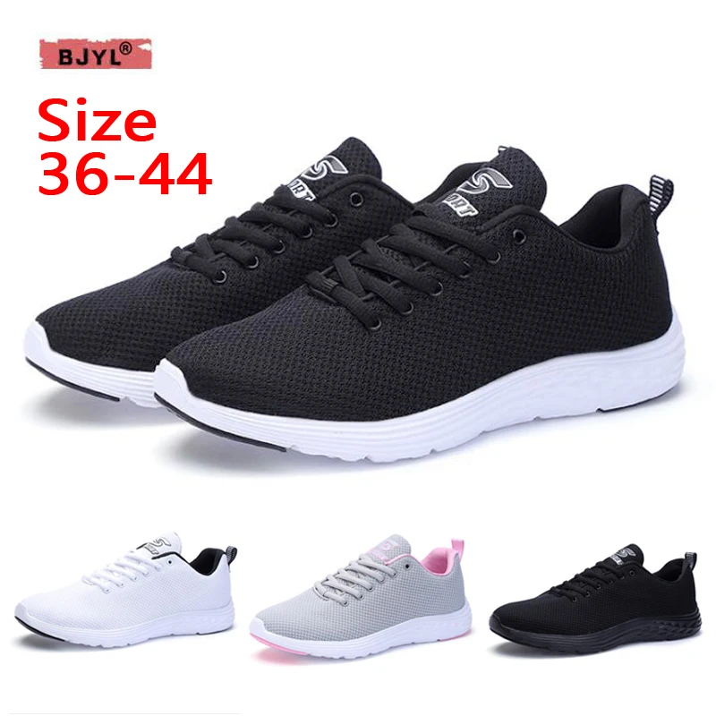 

BJYL men sport shoes Fly knit lovers shoes breathable mesh surface casual sneakers men and women running casual shoes
