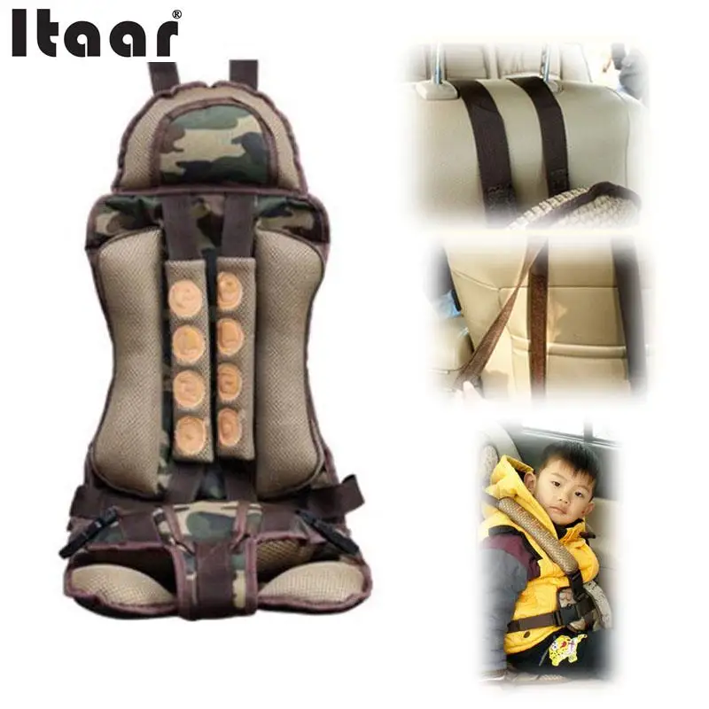 

Portable High Quality Constructed Safety Infant Baby Car Safety Seat Carrier Camouflage