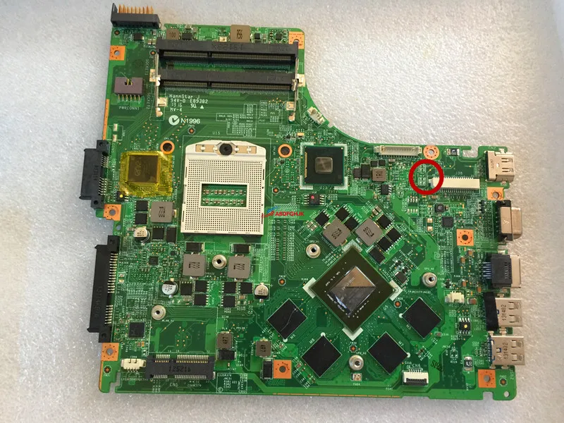 US $100.00 Original MS1492 MS14921 FOR MSI GE40 laptop motherboard with Graphics card Test OK free shipping