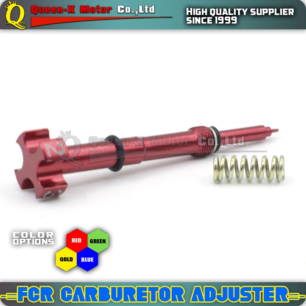 Queen X Billet FCR Carburetor Carb Air Fuel Mixture Screw Adjuster