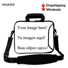 Персональная сумка для ноутбука с плечевыми ремнями для xiaomi air/macbook air/pro/hp/asus 13,3 14 15,6 17 неопреновая сумка для ноутбука