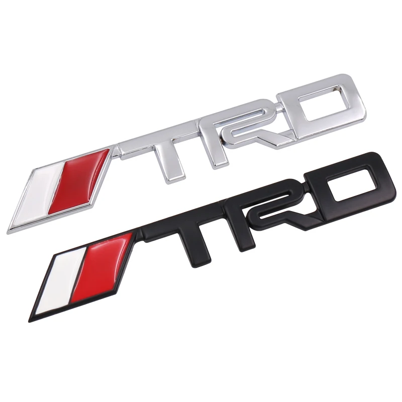 1 шт. логотип TRD передняя решетка маркировки украшения Наклейка для Toyota corolla chr Avensis