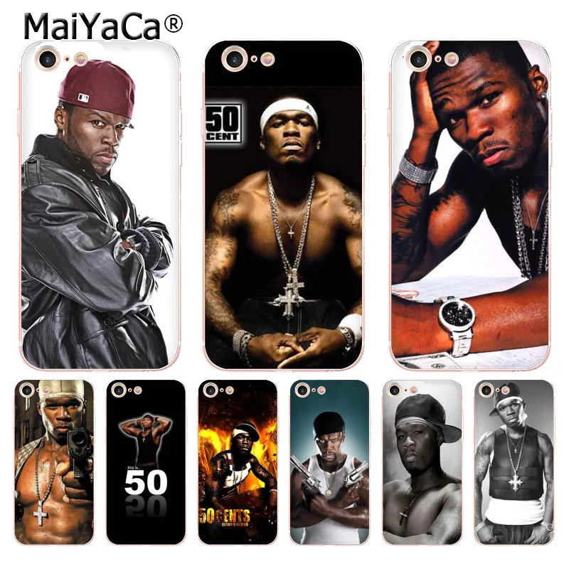 MaiYaCa 50 Cent Lionel Deluy новые персонализированные аксессуары для телефонов Чехол iPhone 8 7 6