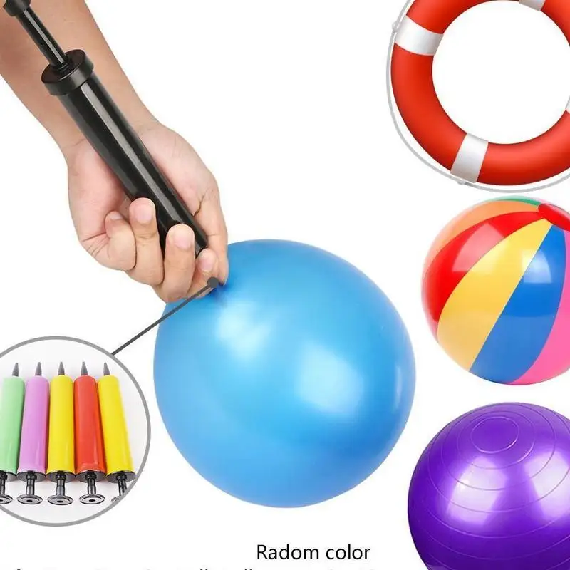 

Hoomall Balloons Mini Balloon Hand Push Air Pump Pumps Event Party Supplies Inflator Pump Portable Foil Balloon