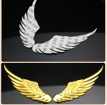 

Metal Wings Stereo Metal Wings of Automobile 3D Hawk Personal Vehicle Paste Scratch Repair Decoration Automobile Car Sticker