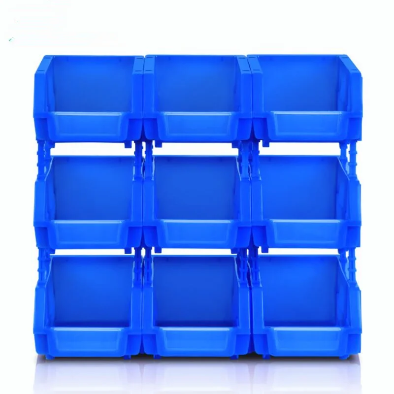 ¡1 piezas! Espesar estante plástico caja Bin Rack de almacenamiento de taller de combinación de componentes caja de herramienta organizador