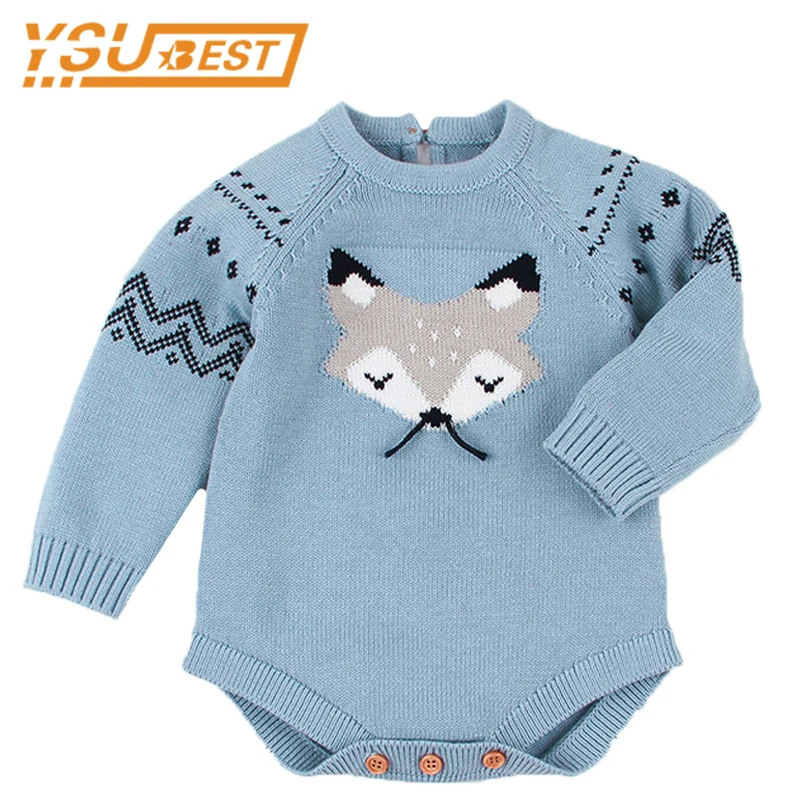 

Fox Infant Clothing Baby Boy Girl Clothes New 2021 Boys Girls Rompers Fashion Baby Romper Cute Cartoon Fox Jumpsuit Kids Costume