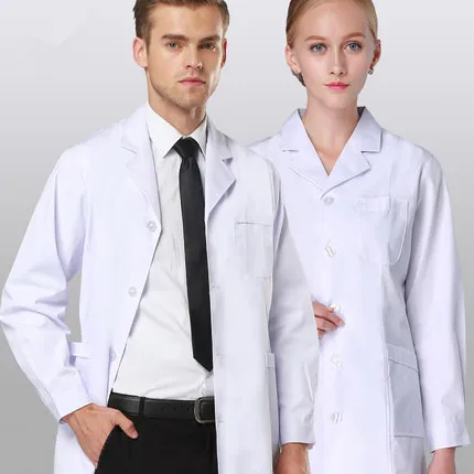

new Arrivals high quality Lab CoatS Medical Clothes Doctors Uniforms Women/Men Medical Clothing dedicated medical fabric
