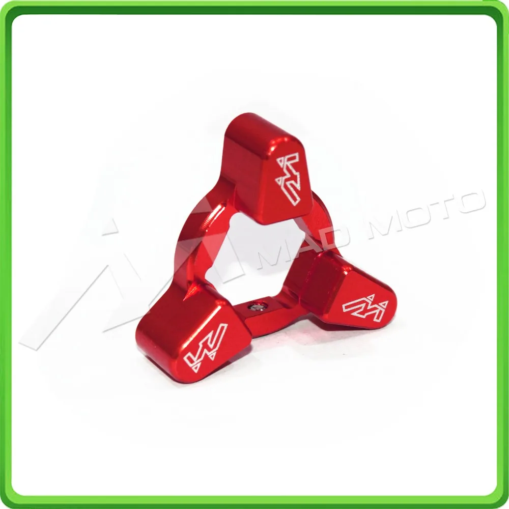HUIHUAN MADMOTO 22mm Red Fork Spring Preload Adjusters for TRIUMPH SPEED TRIPLE 1050 2005 2006 2007 2008 2009 2010 Style B (11)