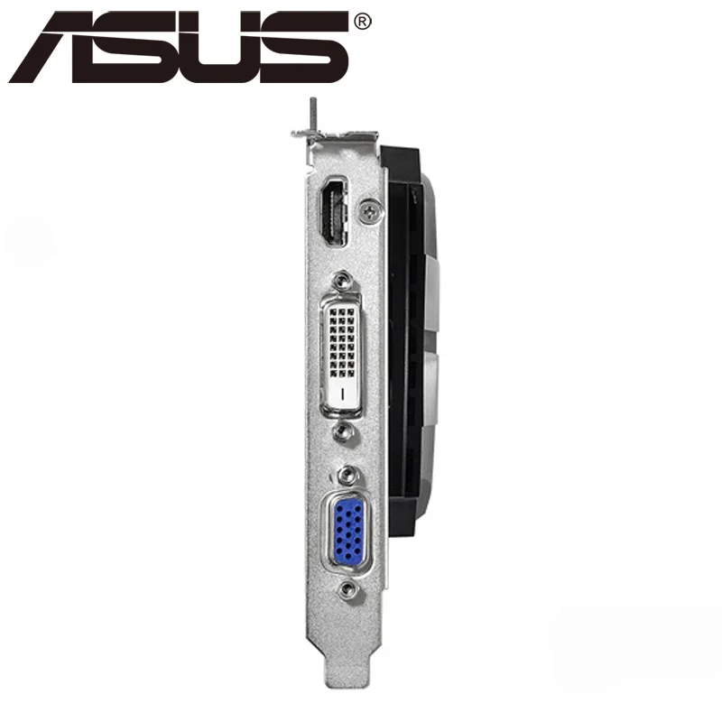 Видеокарта ASUS GTX 750Ti, 2 ГБ 128 бит GDDR5, графические карты для nVIDIA Geforce GTX 750 Ti, б/у, карты VGA 650 760 1050-2