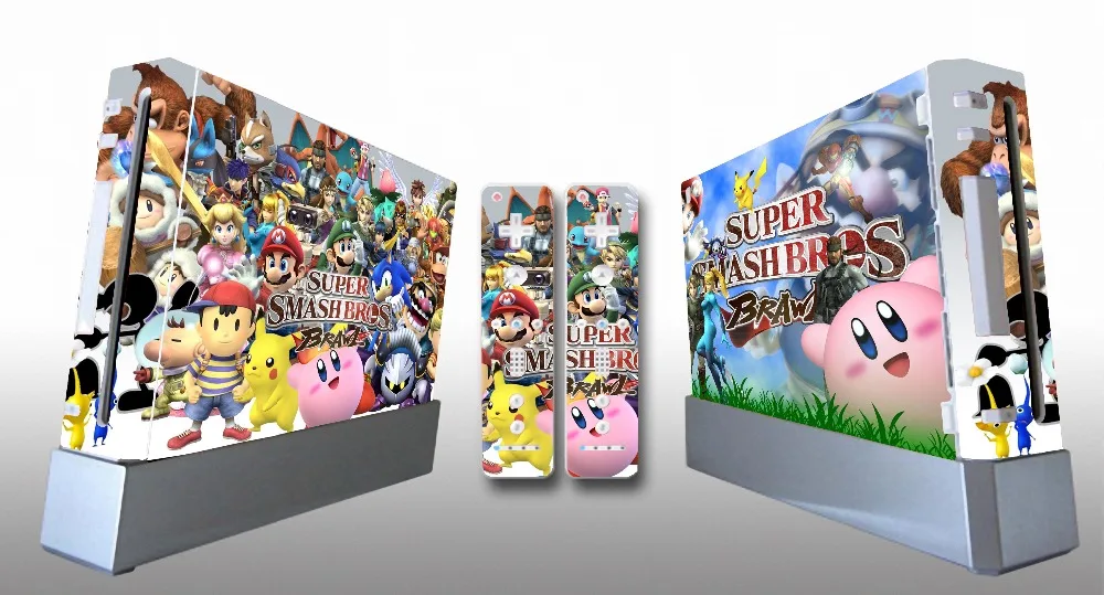 

211 Vinyl Skin Sticker Protector for Nintendo Wii and controller skins Stickers