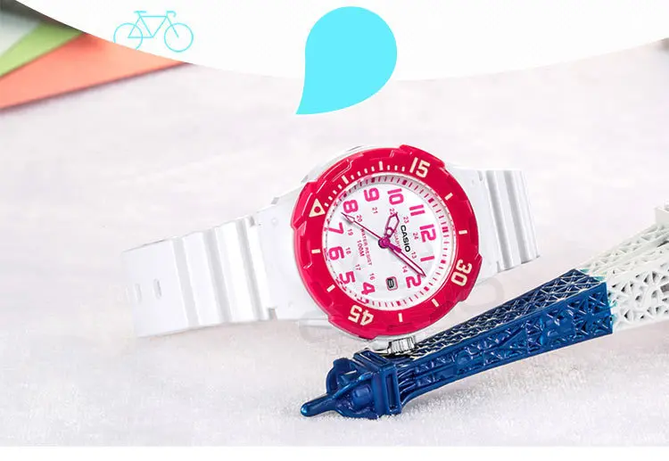 CASIO Часы LRW-200H-4B силиконовый ремешок Спортивная Дата день для женщин влюбленных Пара часы водонепроницаемый подарок relogio feminino настольные часы