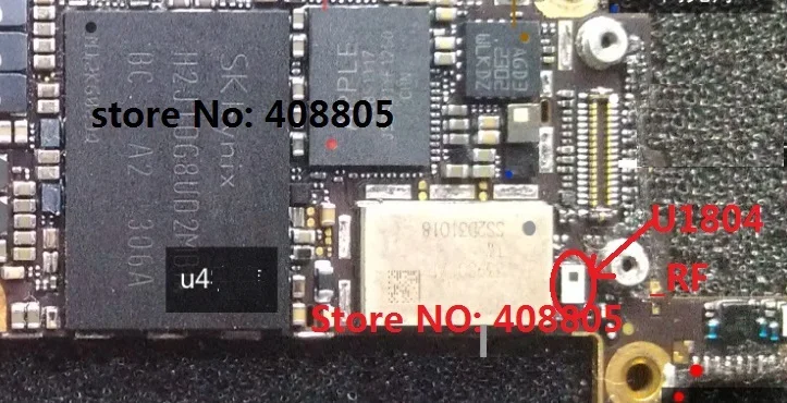 10pcs/lot brand new for iphone 5 5G U1804_RF RF Diplexers wifi ...