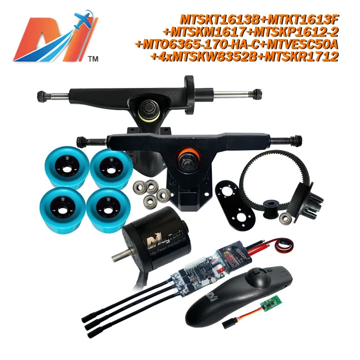 

Maytech longboard esc SuperEsc based on vesc and longboard outrunner 6365 170kv motor and electric motor pulley kits with mount