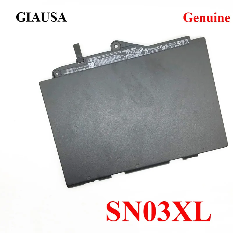 GIAUSA натуральная SN03XL Аккумулятор для hp EliteBook 820 G3 725 G3 SN03 батареи 800514-001N HSTNN-UB6T