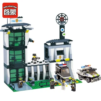 

129 589pcs SWAT/Police Constructor Model Kit Blocks Compatible LEGO Bricks Toys for Boys Girls Children Modeling
