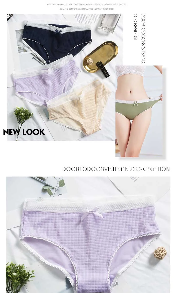 Sexy Lace Panties Seamless Women Cotton Underwear Briefs Nylon Silk for Ladies Bikini Cotton Transparent Lingerie (10)