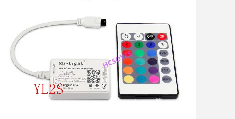 Milight YB1 9 Вт RGB+ CCT Светодиодный прожектор YT1/YL1S/YL2S/YL1 DC5V USB пульт дистанционного управления wifi беспроводной умный Android APP светодиодный контроллер