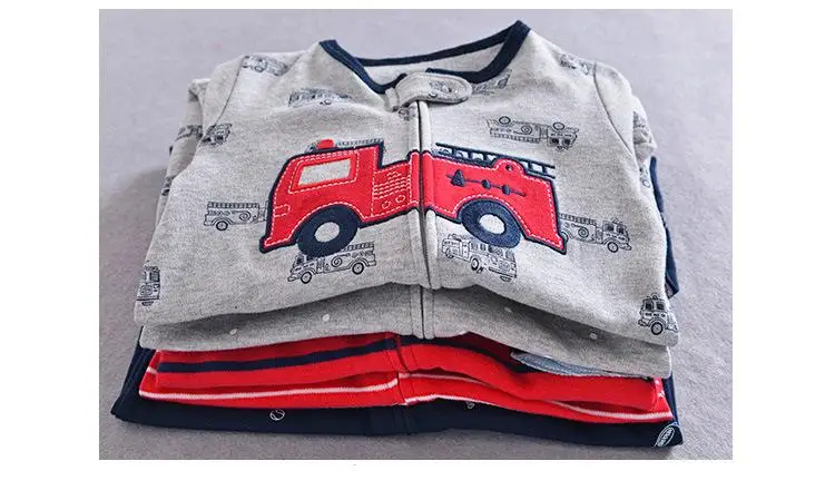 Roupas de Bebê Pajamasfor para o Bebê Primavera Outono Bebê Macacão 0-24m Crianças Mãe Algodão Longsleeve Trajes Recém-nascido 2020 8 macacão mãe roupas de bebê algodão longsleeve