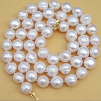 

ZHX 10-11mm South Sea White Baroque Pearl Necklace17