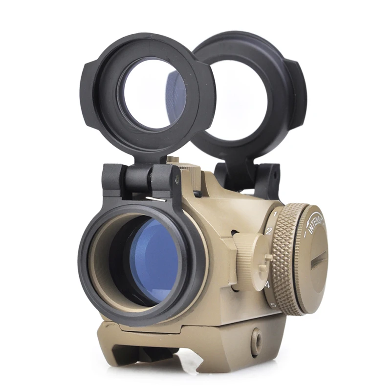 

SEIGNEER Tactical Magnification 1x 2MOA T2 Red Dot Sight Compact Red Dot Scope With Low Mount Riser Mount 45 degree Offset Mount