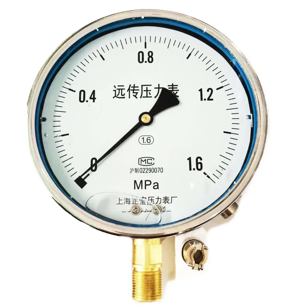 YNTZ 150 0 1.6 seismic remote pressure gauge earthquake remote pressure