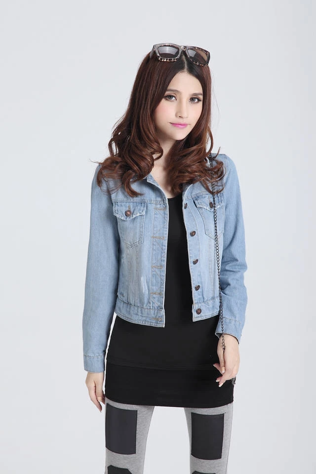860 Koleksi Model Jaket Jeans Wanita Terbaru 2016 HD Terbaik