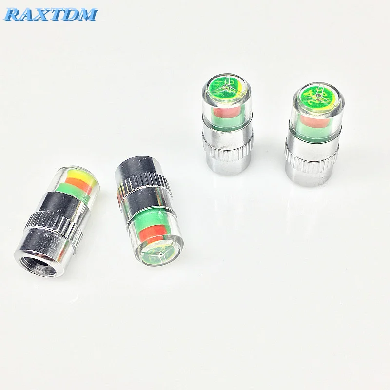 

4pcs Car Tire Air Pressure Valve Stem Caps Sensor Indicator For Volvo S40 S60 S70 S80 S90 V40 V50 V60 V90 XC60 XC70 XC90
