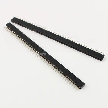

50 Pcs Per Lot 2mm 2.0mm Pitch 40 Pin Female Single Row Straight Pin Header Strip