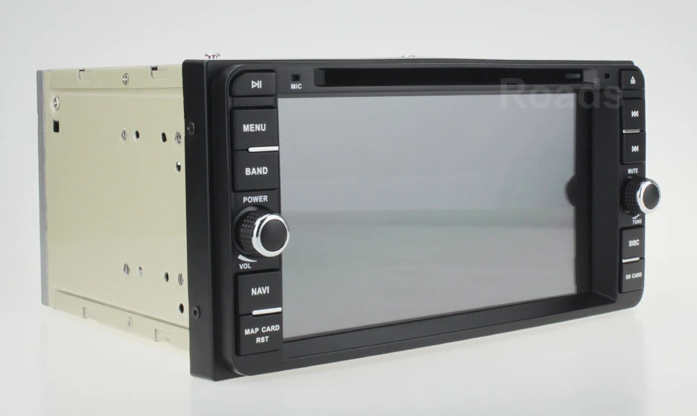 Top Android 8.0 Car DVD Video Player for Toyota Terios Old Corolla Camry Prado RAV4 Universal with Radio WiFi Bluetooth GPS 1