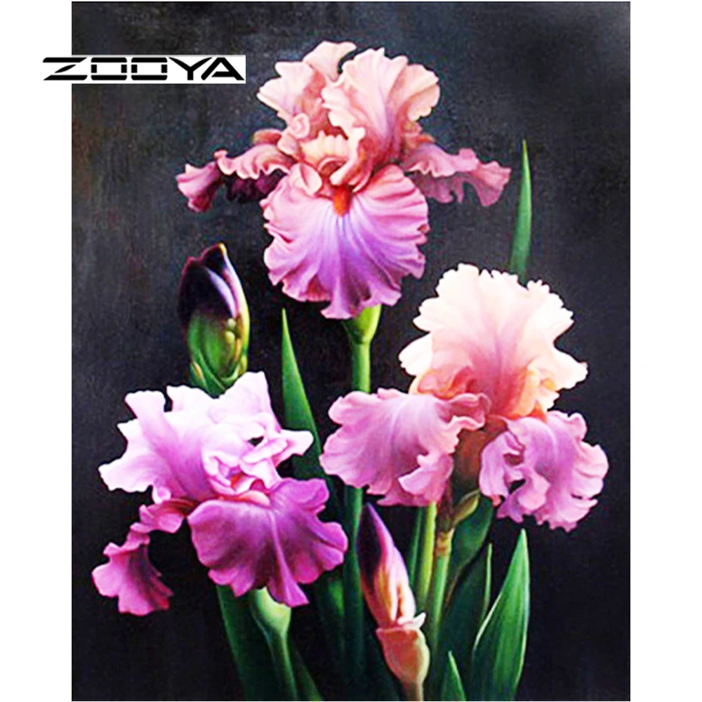 

ZOOYA Diamond Embroidery Flowers Rose DIY Diamond Painting Pattern Rhinestones Sale Diamond Mosaic Hobbies Crafts Needlework S01