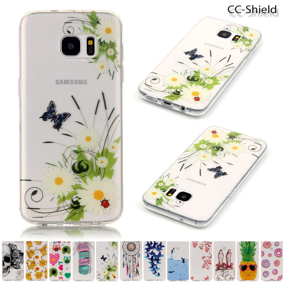 

Soft Silicone Case for Samsung Galaxy S7 edge S7edge SM-G935FD SM-G935F TPU Phone Fitted Case for Galaxy S 7 edge G935FD G935F