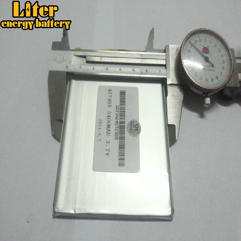 457495 457595 планшетный ПК 3,7 V, 5400mAH(полимерный литий-ионный аккумулятор) литий-ионный аккумулятор для планшета 7 дюймов 8 9