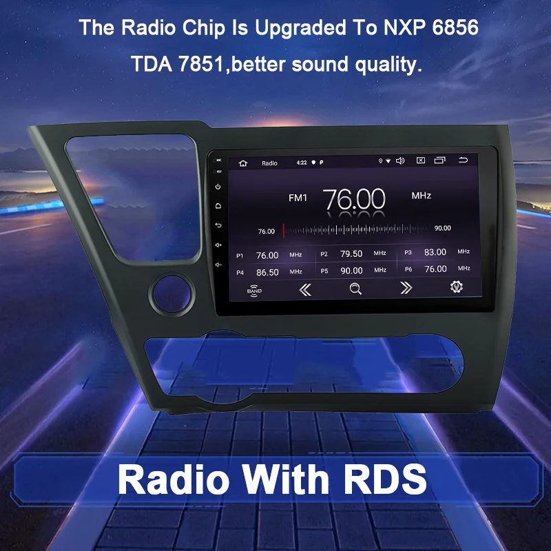 Top FUNROVER android 9.0 2.5D+IPS car radio multimedia player For Honda Civic Saloon 2013-2016 dvd EX LX DX dvd gps navigation navi 5 Top FUNROVER android 9.0 2.5D+IPS car radio multimedia player For Honda Civic Saloon 2013-2016 dvd EX LX DX dvd gps navigation navi 5