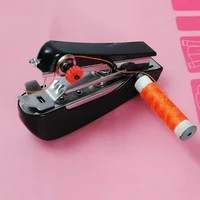 1Pcs Mini Sewing Useful Portable Needlework Cordless Mini Hand-held Clothes Fabrics Sewing Machin For Home Travel To Use 1