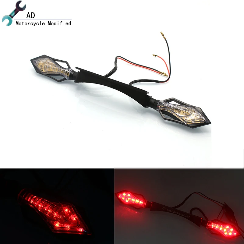 For Ducati Scrambler 800 Motorbike Warning Signal Light Tail Rear Lights Lamp Motorcycle Accessories Moto Brake Bracket |
