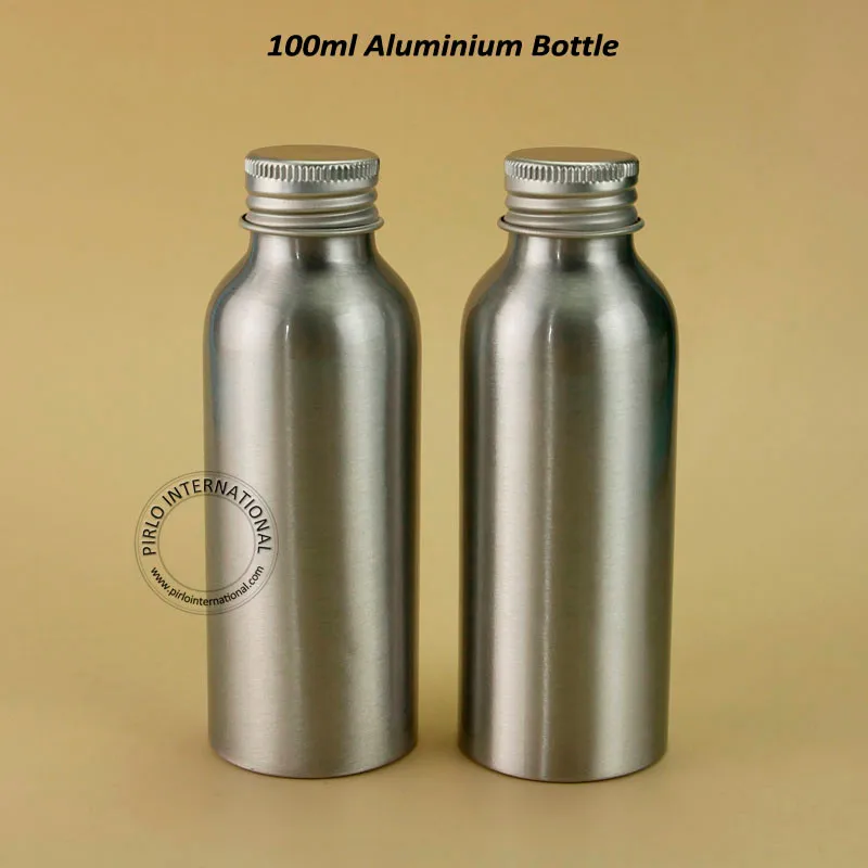60pcs/Lot 100ml Empty Aluminum Bottle100g Metal Makeup Cosmetic Container 10/3OZ Liquid
