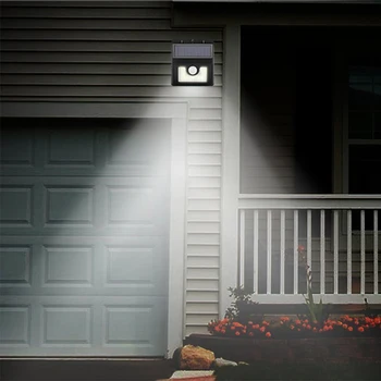 

30-LED 2835 SMD Garden Led Solar Light Human Infrared PIR Motion Sensor Wall Lamp Security Waterproof IP65 Outdoor Lighting