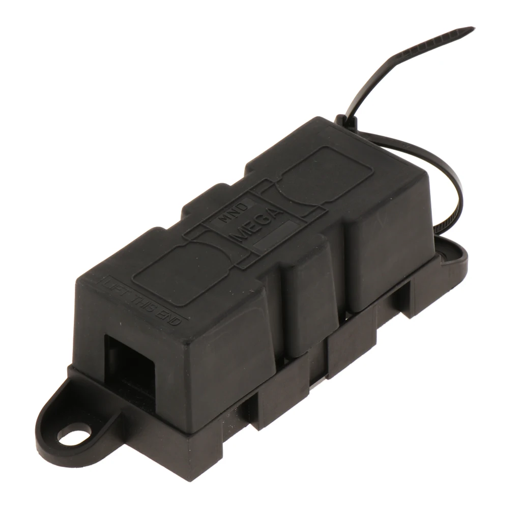 2019 New MEGA Fuse Holder DC 125V 300A For Battery & Alternator Connection Fit Truck Boat RV Motorhome Yacht Car Golf Etc 68.6mm