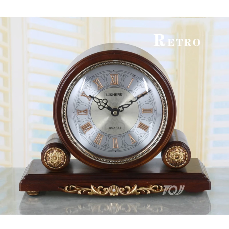 Настольные часы Reloj Meijswxj винтажные с кронштейном креативные бесшумные