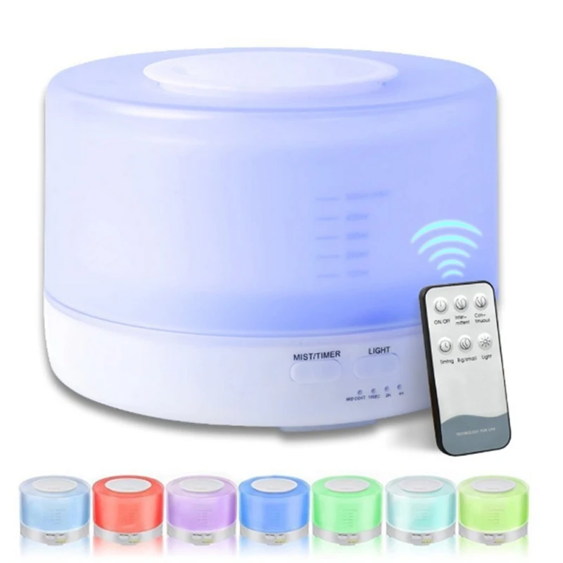 

1pcs 700ml Air Humidifier Essential Oil Diffuser Aroma Lamp Aromatherapy Electric Aroma Diffuser Mist Maker