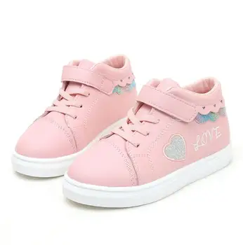 

Autumn Spring Girls Fashion Sneakers Kids Boys Breathable Non-Slip Rubber Sole Sports Shoes For Baby Size 26-36